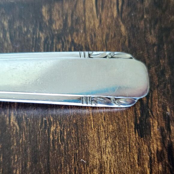 Oneida ELAINE Dinner Fork Set 4 Flatware Silverware Silver Plate Cutlery VTG - Picture 3 of 8